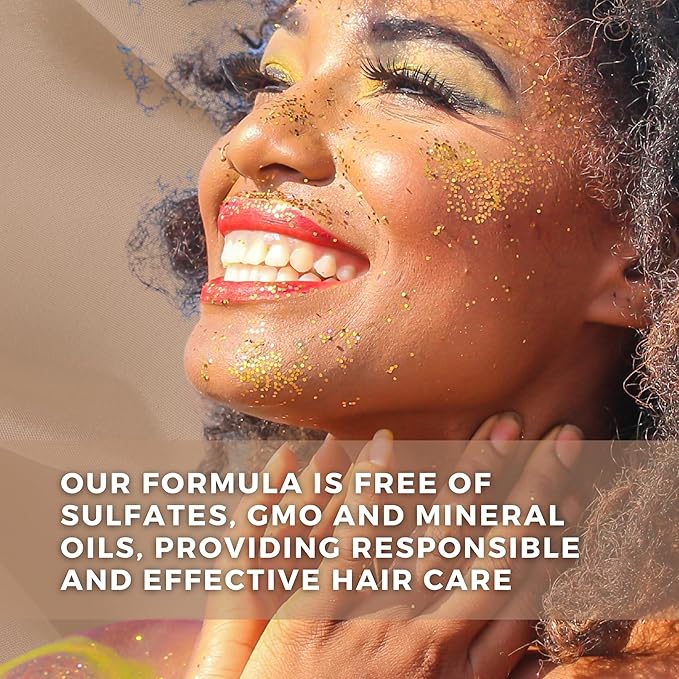 KERARGAN - Smoothing Mask with Argan Oil for Unruly, Dry, and Frizzy Hair - Nourishes, Fights Frizz, Detangling - Sulfate-Free, GMO-Free, Mineral Oil-Free - 16.9 Fl oz