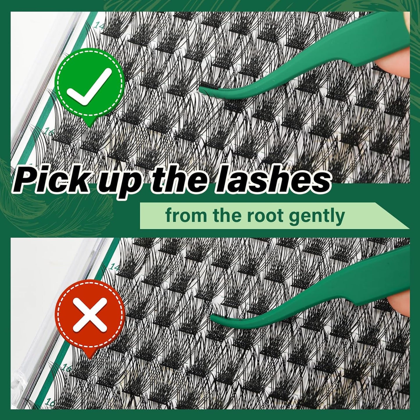 Lash Clusters 144pcs Individual Lashes D Curl 12mm Eyelash Clusters KEYYOU Air Touch Cluster Lashes Super Lightweight Soft Wispy Comfortable Easy DIY at Home(Air02-D-12mm)