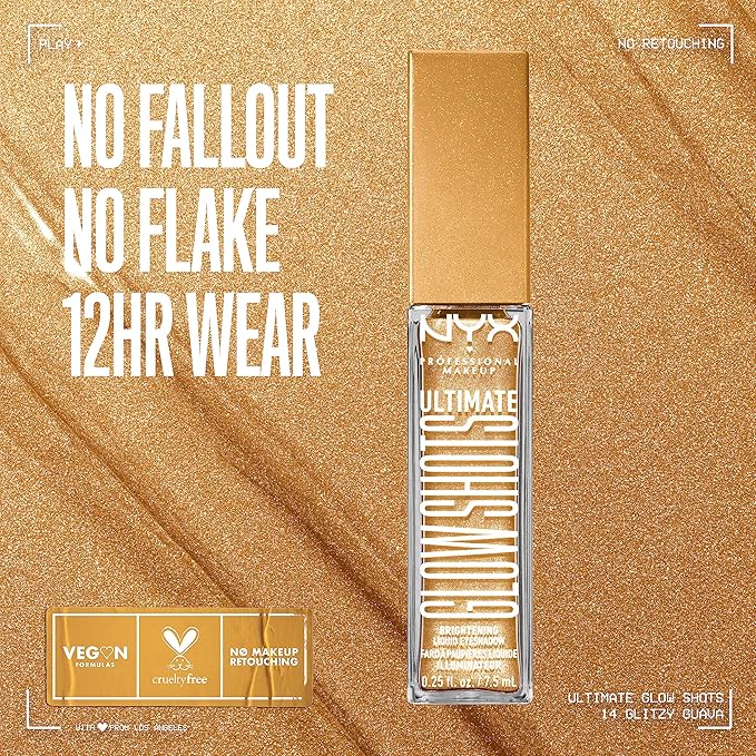 NYX PROFESSIONAL MAKEUP, Ultimate Glowshots Vivid Rich - Glitzy Guava